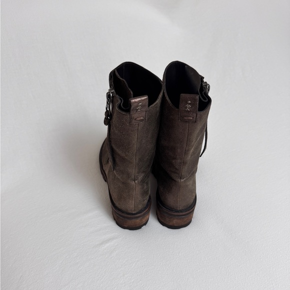 Henry Beguelin Italian Leather Ankle Boots Metallic Brown Bronze Size 37.5 (US7) - Picture 3 of 14